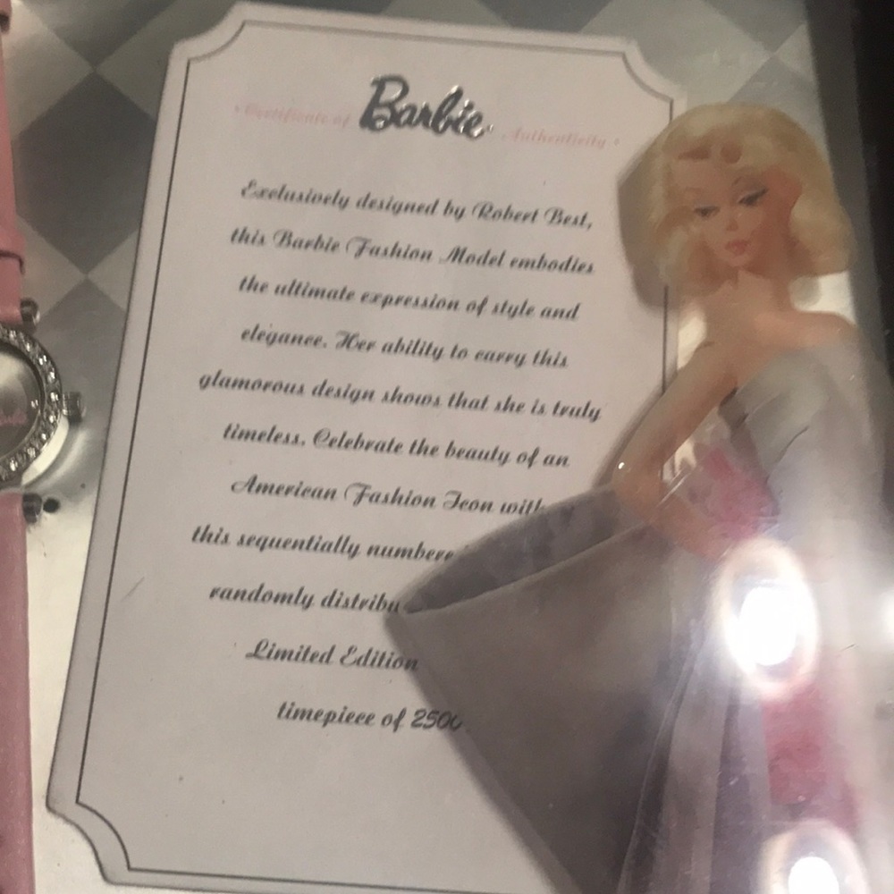 Authentic Timeless Barbie Collection Watch - Picture 2 of 8